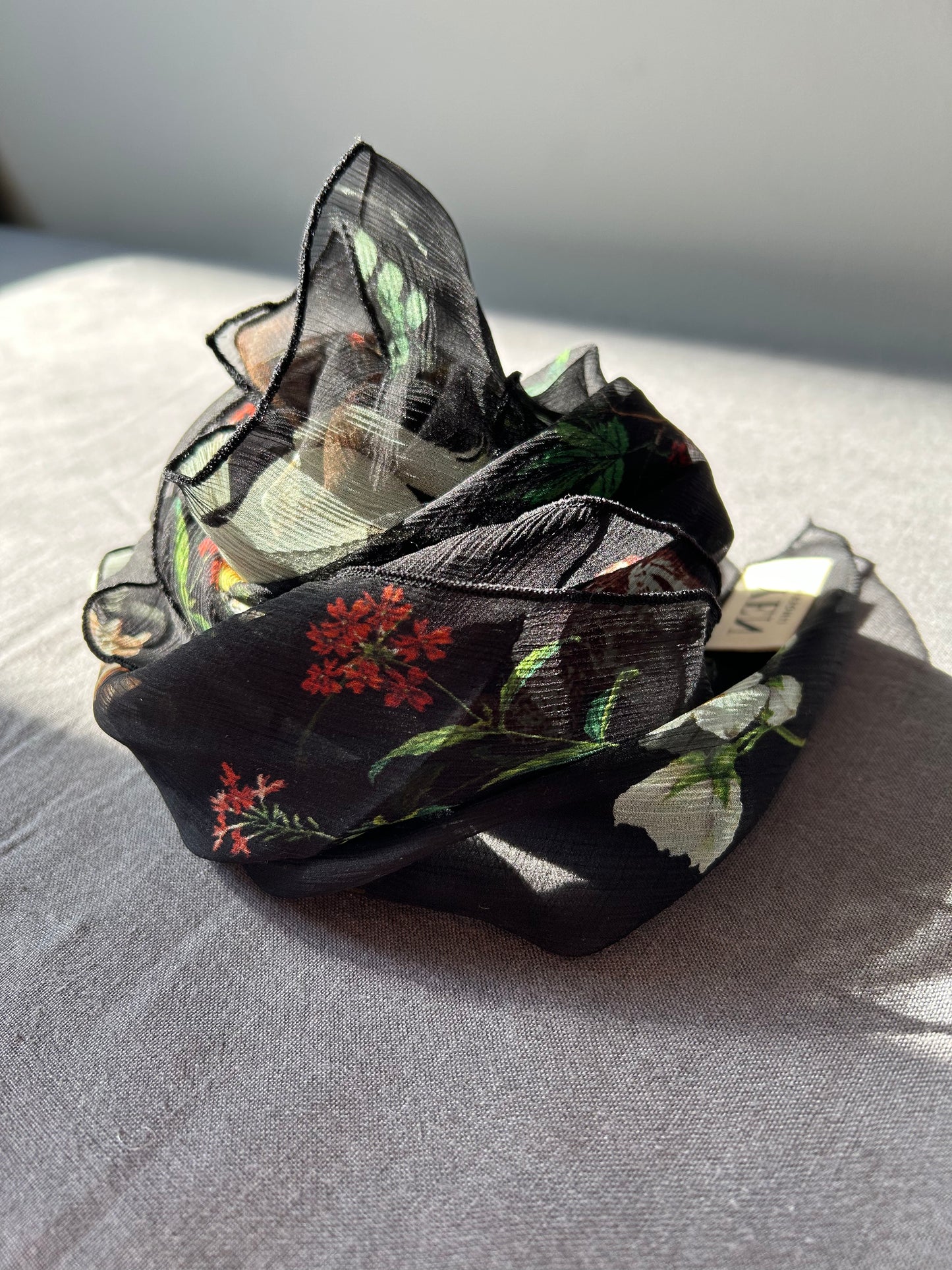 Upcycled 100% Silk Night Cap Limited Quantity Item