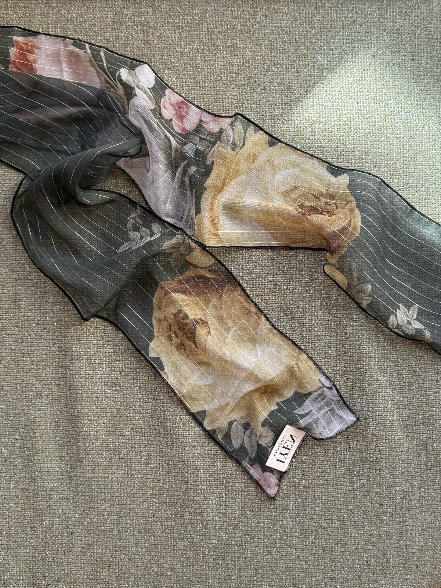 Upcycled 100% Silk Night Cap Limited Quantity Item