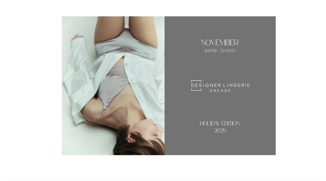 𝗗𝗲𝘀𝗶𝗴𝗻𝗲𝗿 𝗟𝗶𝗻𝗴𝗲𝗿𝗶𝗲 𝗔𝗿𝗰𝗮𝗱𝗲 𝗛𝗼𝗹𝗶𝗱𝗮𝘆 𝟮𝟬𝟮𝟱 に出展のお知らせ