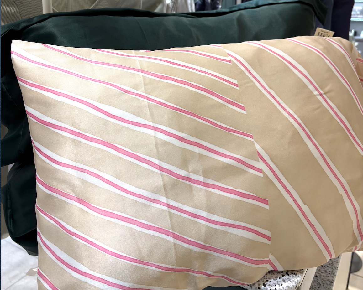 Upcycled 100% Silk Pillowcase Limited Quantity Item　